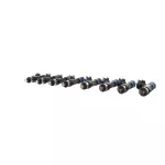 M9593M55GT - : Ford Performance 55 LB/HR Fuel Injector Set of 8 for Ford Performance Parts Image