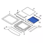 M1PZ78519A02AA - : 2021-2024 Ford Bronco Sport - Sunshade for Ford: Bronco Sport Image
