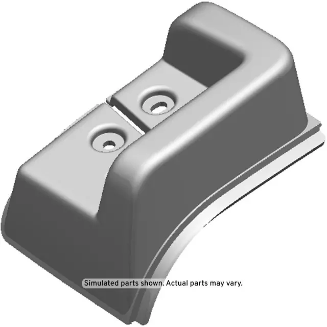 84541202 - Body: Seat Belt Bezel for Chevrolet: Silverado 1500, Silverado 1500 LTD, Silverado 2500 HD, Silverado 3500 HD | GMC: Sierra 1500, Sierra 1500 Limited, Sierra 2500 HD, Sierra 3500 HD Image