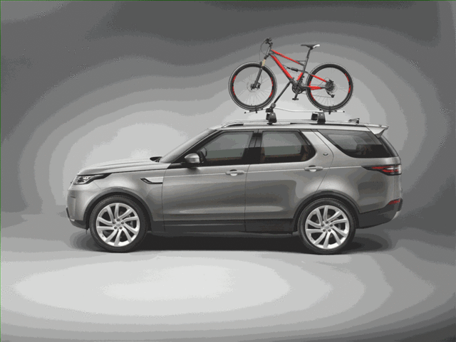 Roof Mounted Bike Carrier - Wheel Mounted - Land-Rover (VPLZR0186)