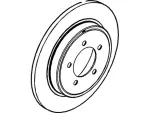 BRRF272 - Brakes: Rotor for Lincoln: Aviator Image