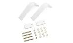 91006W - : Light Bar Bracket; Universal; White; L Bracket; Sold in Pair for Backrack Image