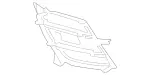 2238852501 - : Air Duct Segment for Mercedes-Benz: 350SD, S500 Image