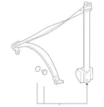 20386092857F03 - Electrical: Outer Belt Assembly for Mercedes-Benz Image