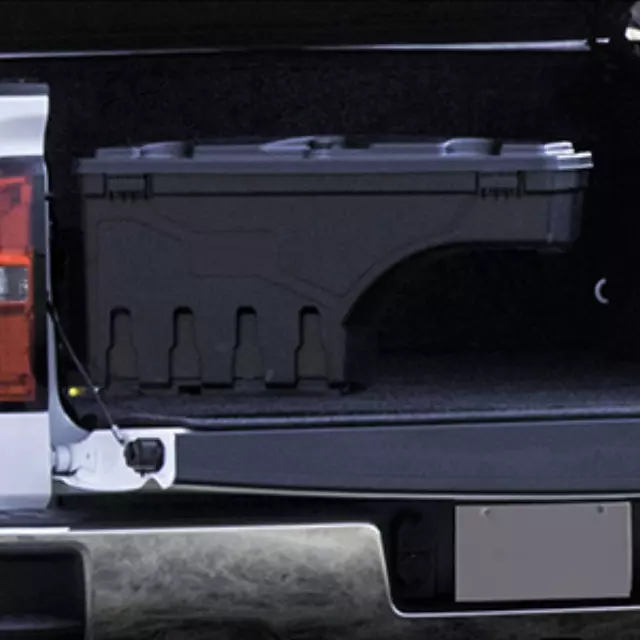 19332690 - : Bed Toolbox, Swing-Out By Undercoverandtrade for Chevrolet: Silverado 1500, Silverado 1500 LD, Silverado 2500 HD, Silverado 3500 HD | GMC: Sierra 1500, Sierra 1500 Limited, Sierra 2500 HD, Sierra 3500 HD Image