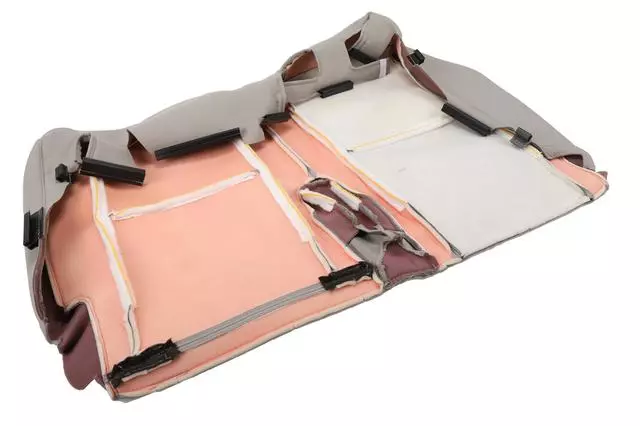 Light Titanium Rear Driver Side Seat Cushion Coverr - GM (25931392)