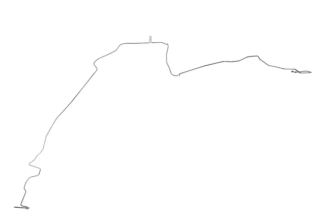 42738800 - : Rear Brake Intermediate Number 2 Pipe for GM Image