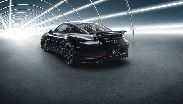 99104490057 - Exterior: Tail Lights In Clear Glass Look for Porsche Image