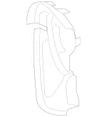 2055053130 - : Air Duct Segment for Mercedes-Benz Image