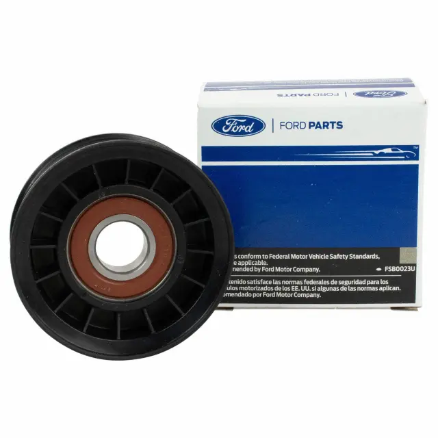 5M5Z6A228E - Cooling System: Motorcraftâ„¢ Tension Pulley for Ford: Fiesta Image