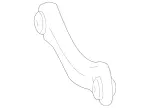 166350020664 - Rear Axle: Camber Arm for Mercedes-Benz Image