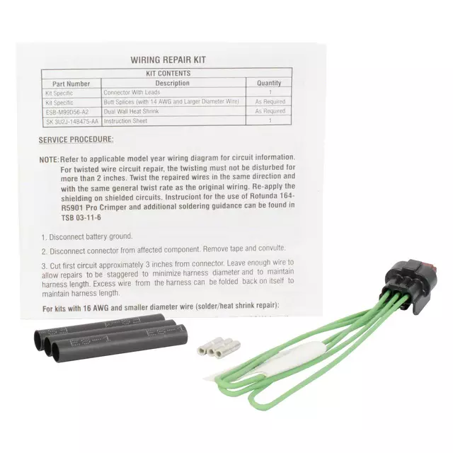 Wire Assembly - Ford (HU2Z-14S411-JA)