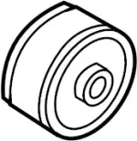 387602C010 - Universals &amp; Rear Axle: Viscous Coupler for Infiniti Image