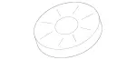 2058107800 - : Mounting Plate for Mercedes-Benz Image