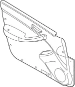 80900AM602 - : Door Trim Panel for INFINITI: G35 Image