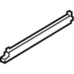 GR3Z7651568A - Body: Upper Weather-strip for Ford: Mustang Image