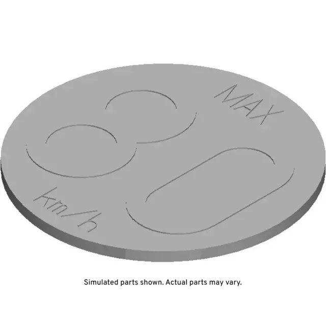 25558496 - : Part# 25558496 Tire Label for Buick: Enclave, LeSabre, Terraza | Cadillac: CTS, DeVille, Eldorado, Seville, SRX, STS | Chevrolet: Camaro, Captiva Sport, Traverse, Uplander | GMC: Acadia | Oldsmobile: 98, Delta 88 | Pontiac: Bonneville, Firebird, Montana Image