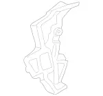 2027330308 - Rear Doors: Cover for Mercedes-Benz: C220, C230, C280, C43 AMG, E420, E430 Image