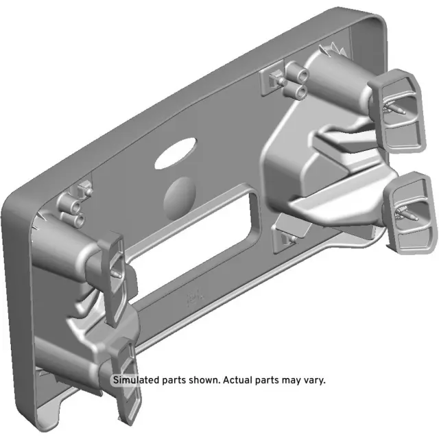 84059862 - Body: License Bracket for GM Image