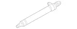 2154600616 - Steering: Steering Column Tube for Mercedes-Benz Image