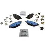 BRF1972 - Brakes: Motorcraft™ Disc Brake Pad Set for Ford: Explorer, Flex, Police Interceptor Utility, Taurus | Lincoln: MKS, MKT Image