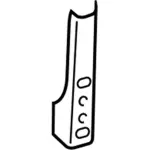 XW1Z16A602AA - Body: Reinforcement for Lincoln: Town Car Image