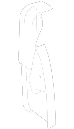 90688215049051 - Body: Splash Guard for Mercedes-Benz: Sprinter 2500, Sprinter 3500 Image