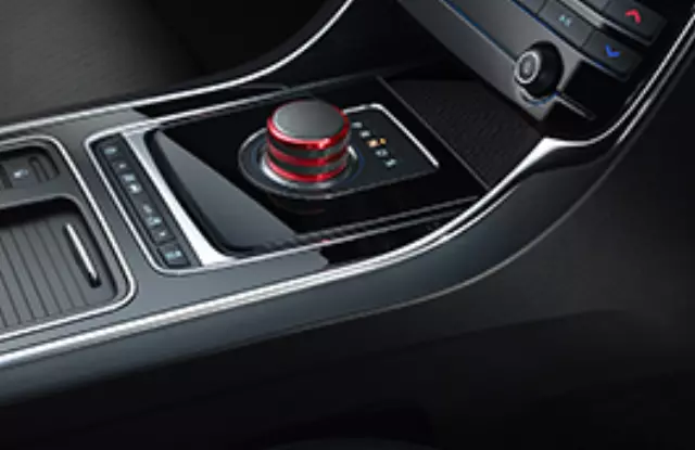 Gear Selector, Body With Rubber Grip Bezel - Jaguar (T4N7534)