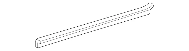 20968008355C56 - Body: Scuff Plate for Mercedes-Benz Image