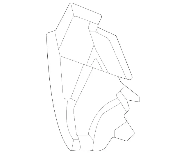 2138854206 - Detachable Parts: Cover for Mercedes-Benz: E300, E350, E43 AMG, E53 AMG, E63 AMG S Image image