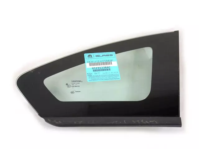 Quarter Window Glass, Right - Mopar (5191236AC)