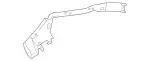 2315463443 - : Holder for Mercedes-Benz: SL400, SL450, SL550, SL63 AMG, SL65 AMG Image
