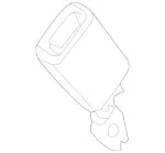 44786027699051 - : Outer Buckle for Mercedes-Benz: Metris Image