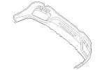 2228856201 - : Trim, Bumper for Mercedes-Benz Image