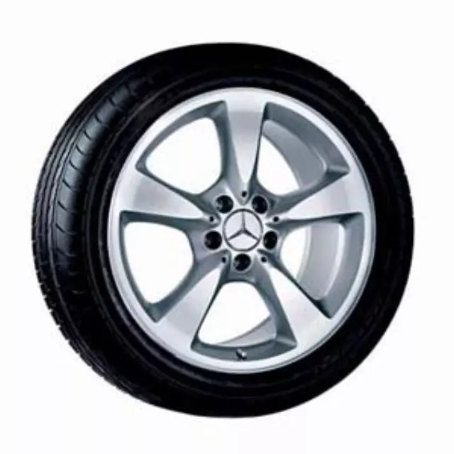 66474041 - : Wheel Lalande (18 Inch) 5-Spoke - High Sheen for Mercedes-Benz Image