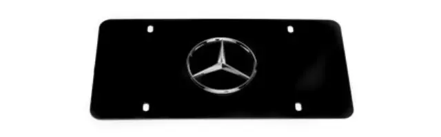 2004-2014 Mercedes-Benz - License Plate, Marque With Star Logo - Mercedes-Benz (Q-6-88-0059)