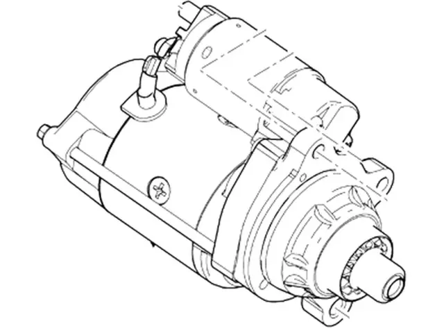 Starter Motor Assembly - Ford (7C2Z-11002-B)