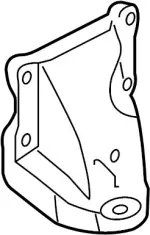 112321PM0A - : Front Mount Bracket for INFINITI: EX35, EX37, FX35, FX37, G25, G35, G37, M35h, M37, Q40, Q60, Q70, Q70L, QX50, QX70 Image