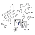 ML3Z8C289G - Cooling System: Reservoir Hose for Ford: F-150 Image