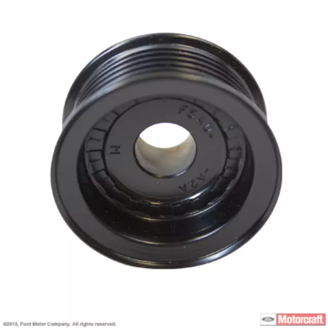 F5AZ10344A - : 1994-2017 Ford - Alternator Pulley for Ford: Contour, Crown Victoria, Excursion, Expedition, F-150, F-350 Super Duty, Mustang, Ranger | Lincoln: Blackwood, Mark LT, Navigator, Town Car | Mercury: Grand Marquis, Marauder, Mystique Image