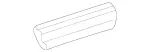 21069015627700 - Body: Upper Molding for Mercedes-Benz Image