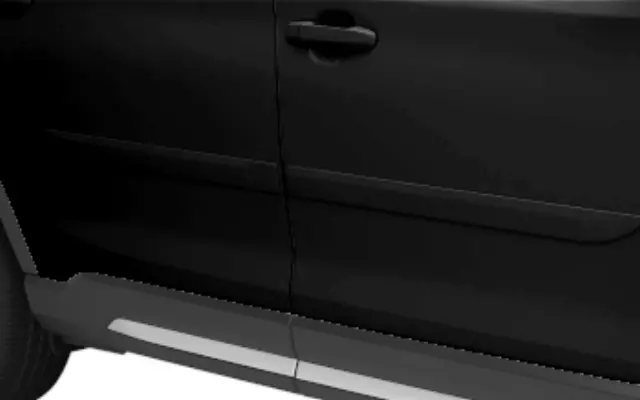 BODY SIDE MOLDING KIT COLORED / CRYSTAL BLACK SILICA / SET OF FOUR - Subaru (J101SXC200V3)
