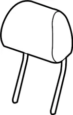 864005DB0E - : Headrest for INFINITI: QX30 Image