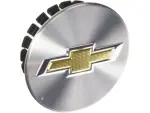 19299317 - Wheels: Center Cap - Chrome with Bowtie Logo for Chevrolet: Cruze Limited, Impala, Malibu, Malibu Limited, Trax, Volt Image