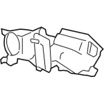 6W1Z18478B - HVAC: Heater Assembly for Lincoln: Town Car Image