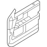 7L7Z7823943AA - Body: Door Trim Panel for Lincoln: Navigator Image