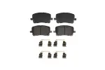 1BP01413AA - : Disc Brake Pad Set for Pontiac: Vibe | Toyota: Corolla, Matrix Image