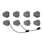 1551083910 - : DFC 5000 Advanced Brake Pads - Low Metallic for DYNAMIC FRICTION Image