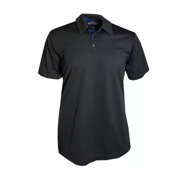Mer Mens Performance Polo (AMWM500 Black) M - Mercedes-Benz (1444424-02)