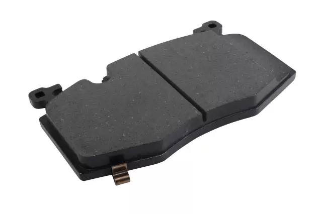84701081 - : Front Disc Brake Pad Set with Springs, Shims, and Pad Wear Sensor for GM Image